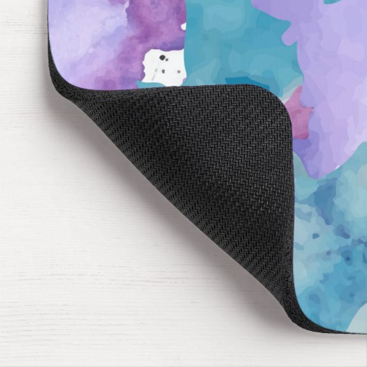 Camouflage Blue Mousepad (Ecke)