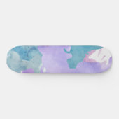 Camouflage Blue Skateboard (Horizontal)