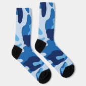 Camouflage Blue Socks Socken (Rechts)