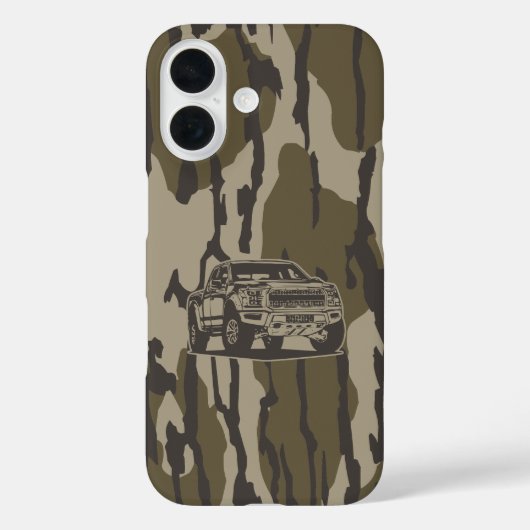 Camouflage Bottland LKW Off Road Jagd Camouflage Case-Mate iPhone Hülle (Rückseite)