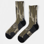 Camouflage Bottland LKW Off Road Jagd Camouflage Socken (Links)