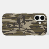 Camouflage Bottomland Hunde und Enten Case-Mate iPhone Hülle (Rückseite (Horizontal))