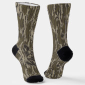 Camouflage Bottomland Silhouette Socken (Gewinkelt)