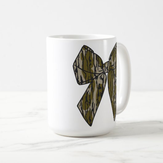 Camouflage Bow Camouflage Coquette Bow JagdGirl Kaffeetasse (VorderseiteRechts)
