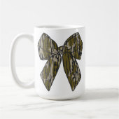 Camouflage Bow Camouflage Coquette Bow JagdGirl Kaffeetasse (Links)