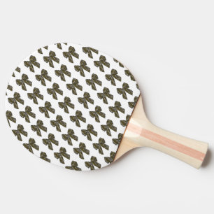 Camouflage Bow Camouflage Coquette Bow JagdGirl Tischtennis Schläger