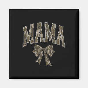 Camouflage Bow Coquette Mama Mama Dove Saison Jagd Magnet