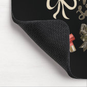 Camouflage Bow Coquette Taubensaison Jagd Taubenjä Mousepad (Ecke)