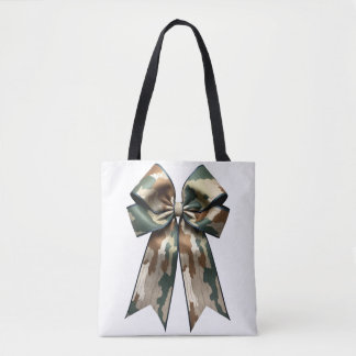Camouflage Bow Design - Stilvoll militärisch Inspi Tasche