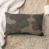 Camouflage Brown scherzt MoJo Throw-Kissen Lendenkissen (Decke)