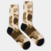 Camouflage Brown Socks Socken (Rechts)