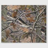 Camouflage Browns, Geschenkpapier, geruchtes Papie Geschenkpapier (Flach)