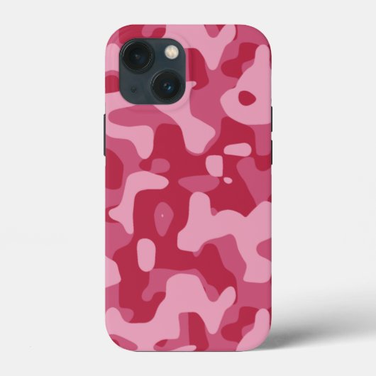 Camouflage Bubblegum Case-Mate iPhone Hülle (Rückseite)