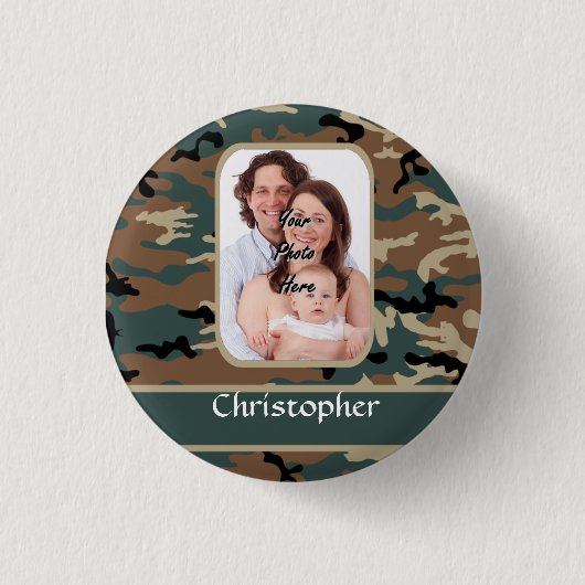 Camouflage Button (Vorderseite)