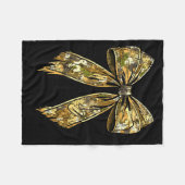 Camouflage Camo Bow Hunting Girl Fleecedecke (Vorderseite (Horizontal))
