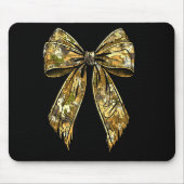Camouflage Camo Bow Hunting Girl  Mousepad (Vorne)