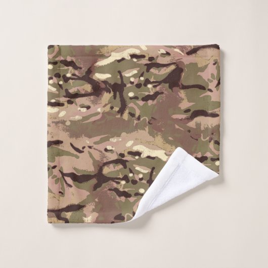 Camouflage Camouflage, darum bist du? LIDJ Design. Badhandtuch Set (Waschlappen)