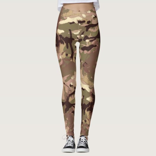 Camouflage Camouflage, darum bist du? LIDJ Design. Leggings (Vorderseite)