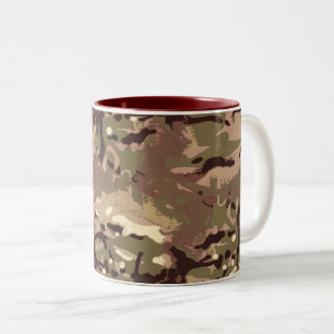Camouflage Camouflage, darum bist du? LIDJ Design. Zweifarbige Tasse