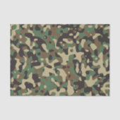 Camouflage Camouflage Green Brown Beige Heer Milit Seidenpapier (Vorderseite)