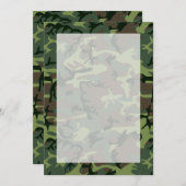 Camouflage Camouflage Grünbraunes Muster (Vorne/Hinten)