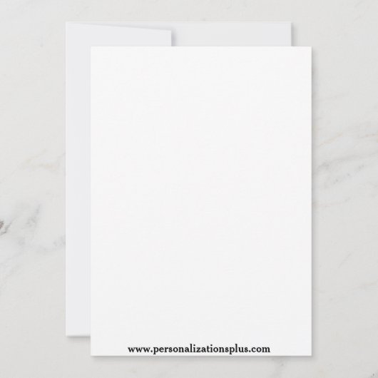 Camouflage Camouflage Hochzeit Einladung (Rückseite)