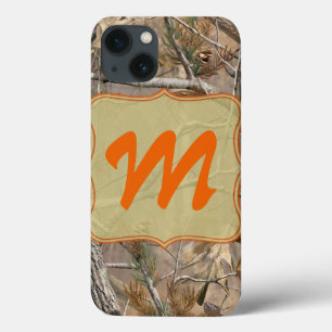 Camouflage Camouflage Hunting Real Monogram IPAD C iPhone 13 Hülle