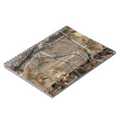 Camouflage Camouflage Jagd auf Real Tree Junter No Notizblock (Linke Seite)