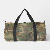 Camouflage Camouflage Jagd Monogramm Duffle Bag (Vorderseite)