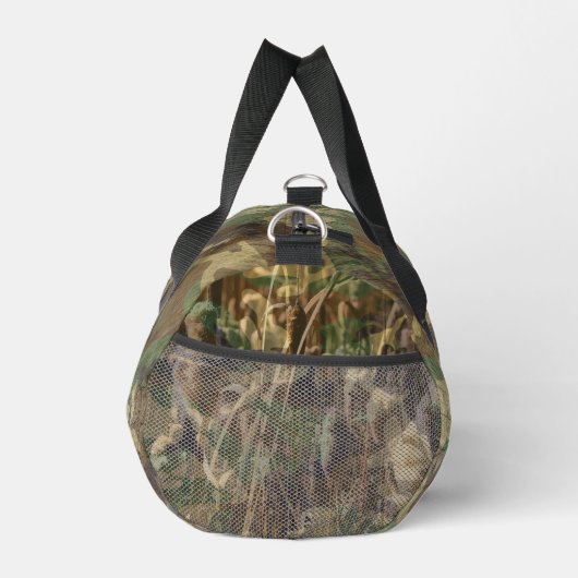 Camouflage Camouflage Jagd Monogramm Duffle Bag (Rechts)
