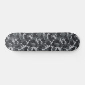 Camouflage Camouflage Urban Schwarz grau Skateboard (Horizontal)