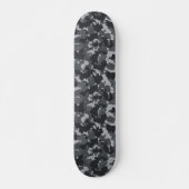 Camouflage Camouflage Urban Schwarz grau Skateboard (Vorne)