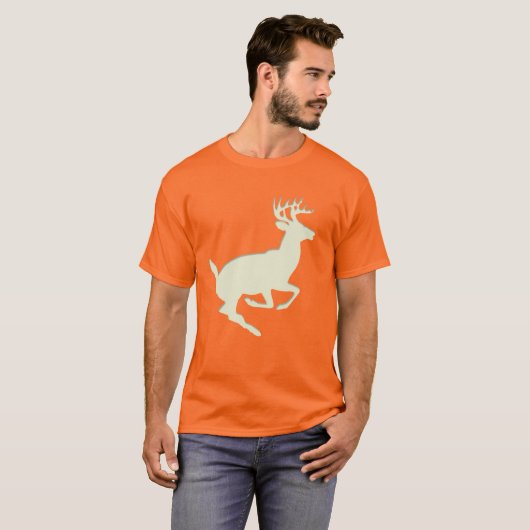 Camouflage Camouflage Woodland Buck Deer T-Shirt (Vorne ganz)