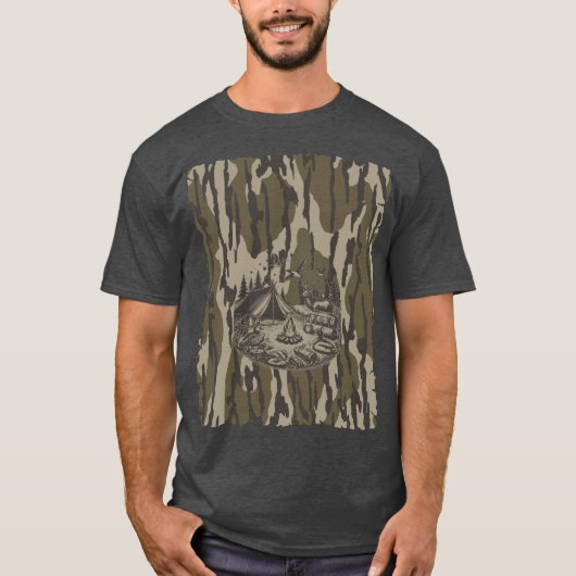 Camouflage Camping Gear Camouflage T-Shirt (Vorderseite)