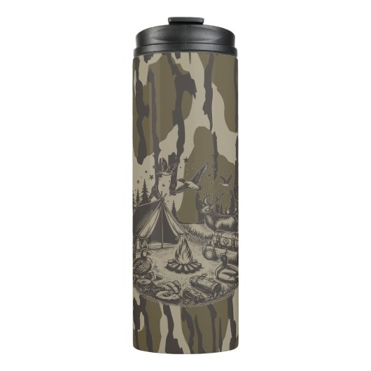 Camouflage Camping Gear Camouflage Thermosbecher (Vorderseite)