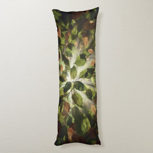 Camouflage Canopy - Ein ruhiger Wald entfliehen Seitenschläferkissen (Rückseite (Vertikal))