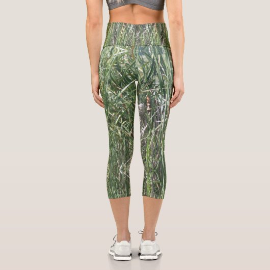 Camouflage Capri Leggings (Rückseite)