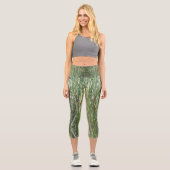 Camouflage Capri Leggings (Vorderseite)