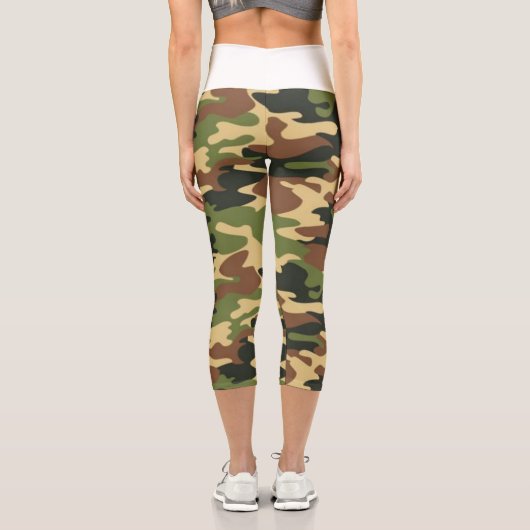 camouflage capri leggings (Rückseite)