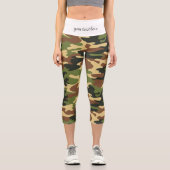 camouflage capri leggings (Vorderseite)