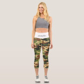 camouflage capri leggings (Vorderseite)