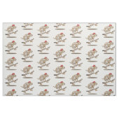 Camouflage Capybara Skateboarding Stoff (Fat Quarter (45,7 x 55,9 cm))