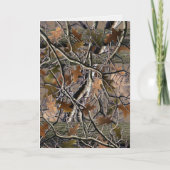 Camouflage Card, Geburtstage, Veranstaltungen, Jag Karte (Vorderseite)