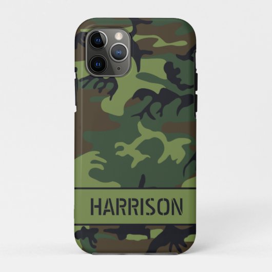 Camouflage Case-Mate iPhone Hülle (Rückseite)