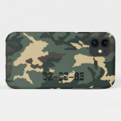 Camouflage Case-Mate iPhone Hülle (Rückseite (Horizontal))