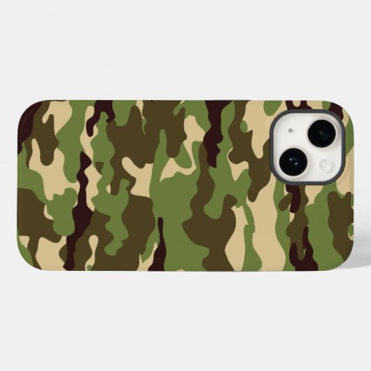 Camouflage Case-Mate iPhone Hülle (Rückseite (Horizontal))