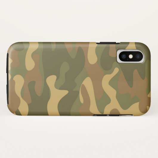 Camouflage Case-Mate iPhone Hülle (Rückseite (Horizontal))