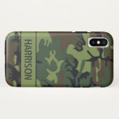 Camouflage Case-Mate iPhone Hülle (Rückseite (Horizontal))