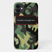 Camouflage Case-Mate iPhone Hülle (Rückseite)