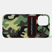 Camouflage Case-Mate iPhone Hülle (Rückseite (Horizontal))